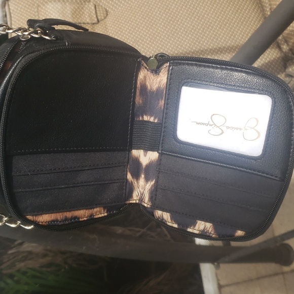 ❤JESSICA SIMPSON Black Crossbody - Picture 5 of 10